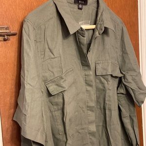 Brand new never worn linen tee shirt style dress